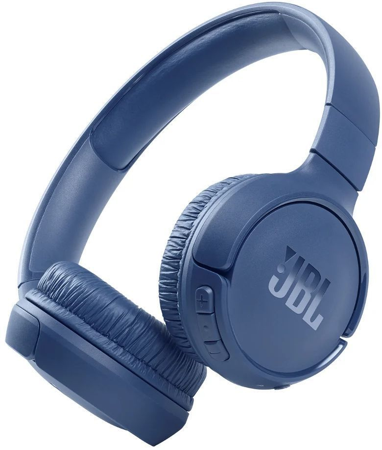 JBL Наушники беспроводные с микрофоном JBL Tune 510BT, USB Type-C, синий  #1