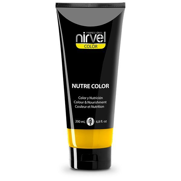 Nirvel Оттеночная гель-маска Nutre Color Yellow, жёлтый, 200 мл #1
