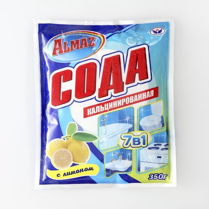 Сода кальцинированная Almaz, лимон, 350 г #1