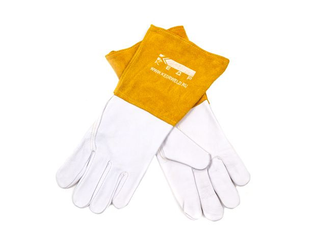 Краги сварщика, Перчатки защитные, рабочие перчатки КЕДP КС-17 ПРОФИ TIG (L)  #1