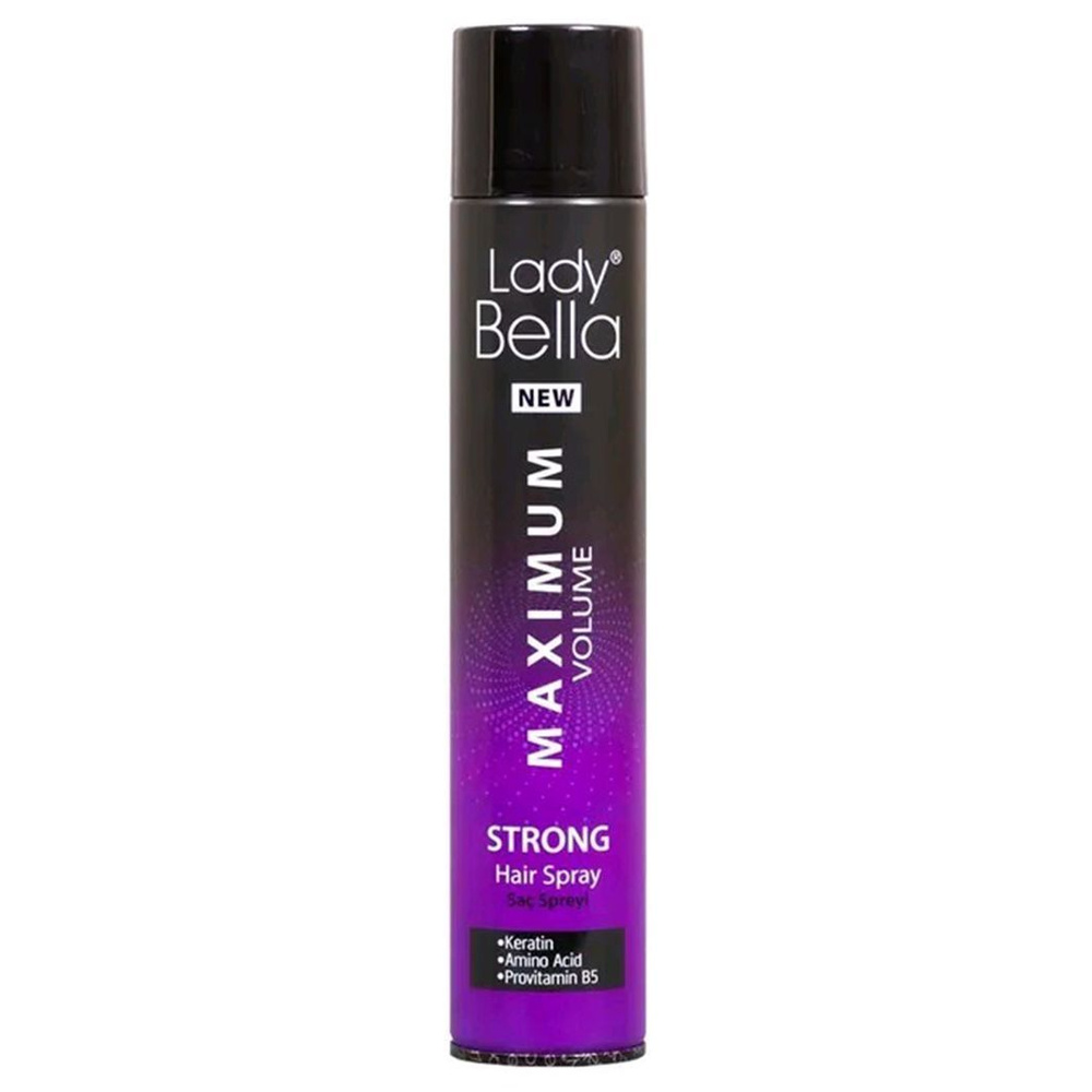 Lady Bella Лак для волос Strong 400мл #1