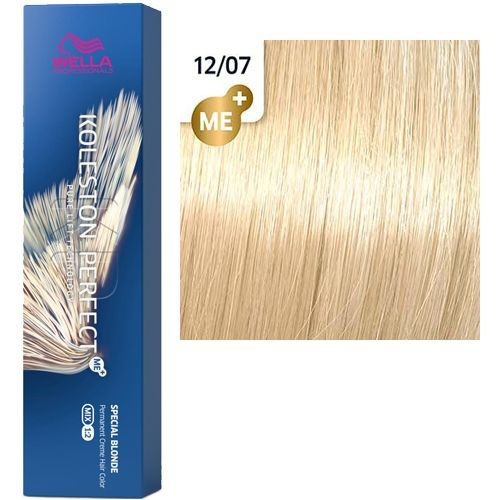 Wella Professionals Koleston Perfect Me+ Стойкая краска для волос 12/07 Крем-брюле, 60 мл  #1