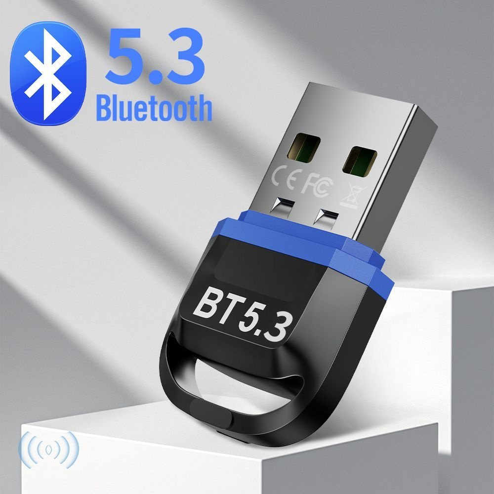 блютуз адаптер для пк 5.3, usb bluetooth адаптер для компьютера ноутбука  #1