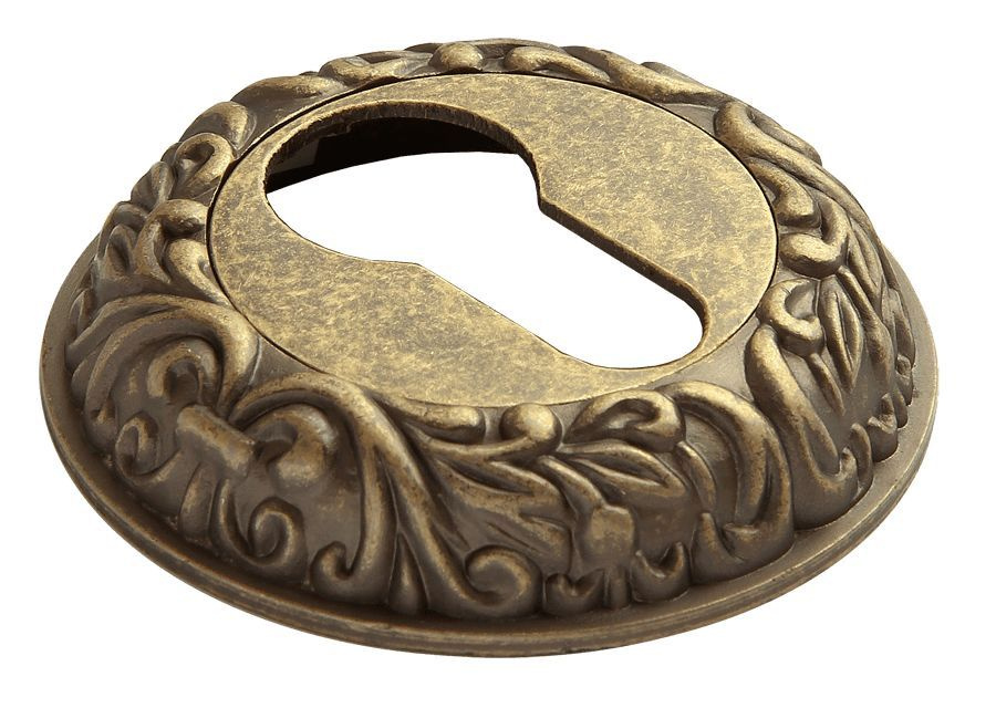 Накладки на ключевой цилиндр Rucetti (Ручетти) RAP-CLASSIC KH OMB Цвет - Старая античная бронза  #1