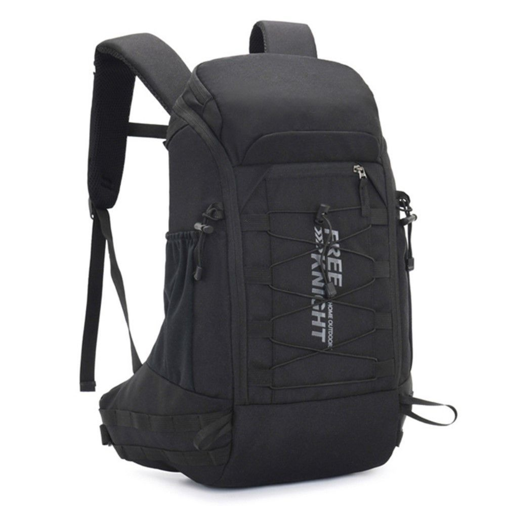 Рюкзак FREE KNIGHT FK0398 40л, с дождевиком, для спорта, путешествий, кемпинга - черный  #1
