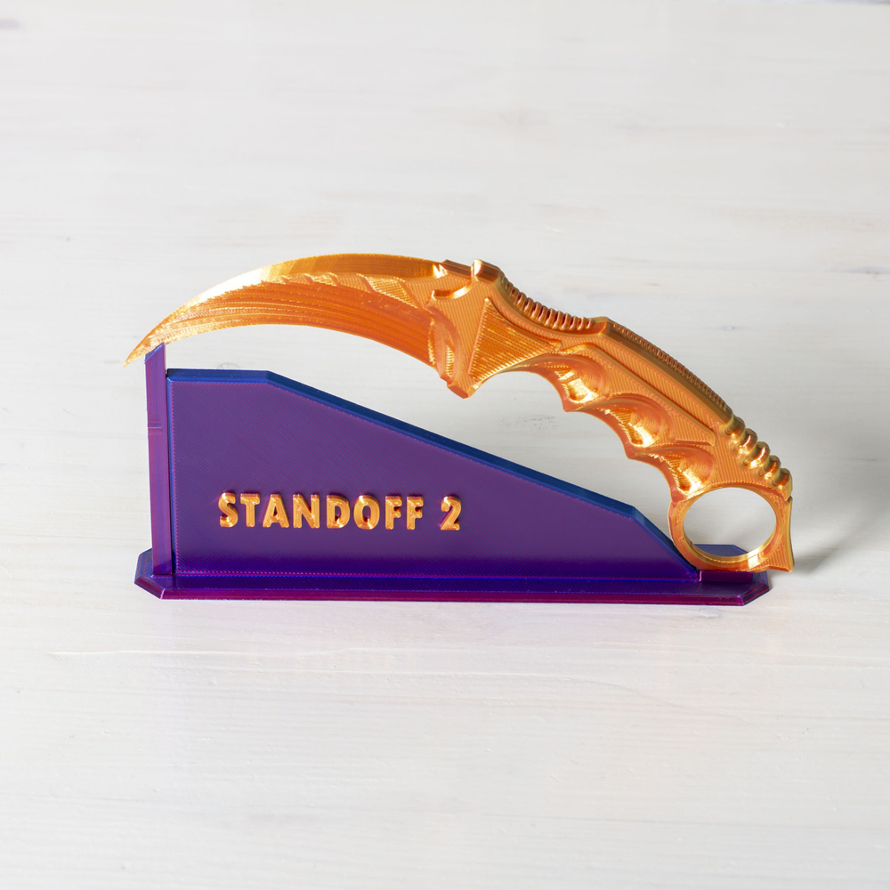 Нож на подставке Standoff2 / керамбит #1