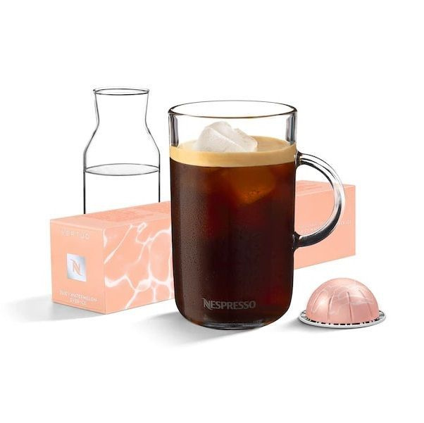 Кофе Nespresso Vertuo JUICY WATERMELON Flavour Over Ice, объем 80 мл, упаковка 10 шт  #1