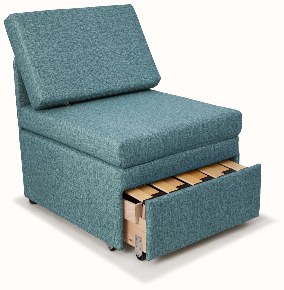 Кресло-кровать Студия-Ф Миник 3в1: кресло, кровать, кушетка. 65х89х74 см, с ящиком, без подлокотников, #1