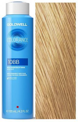 Goldwell Colorance Тонирующая краска для волос Баллон 10BB персиково-бежевый блонд, 120 мл  #1