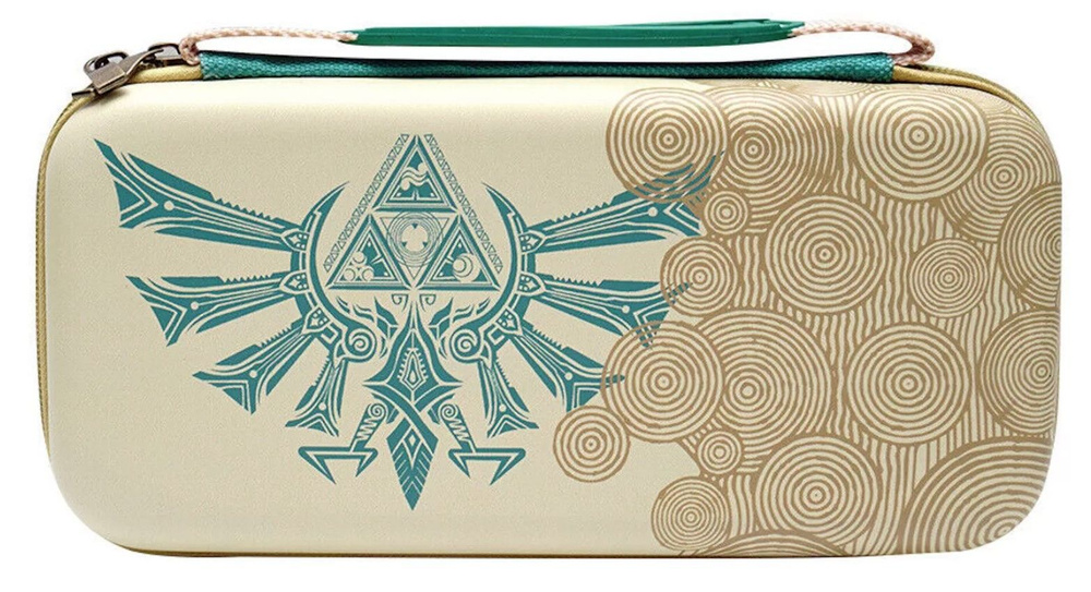 Защитный чехол для Nintendo Switch/OLED The Legend of Zelda: Tears of the Kingdom (Gold) Золотой  #1