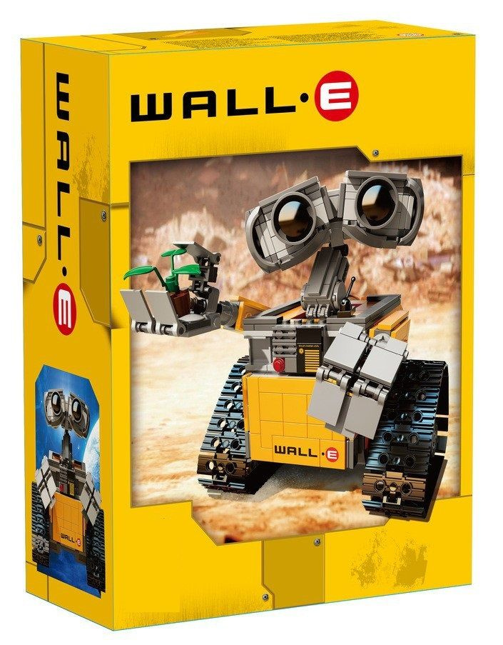 Конструктор набор Wall-E Робот мусорщик Валли 677 деталей #1