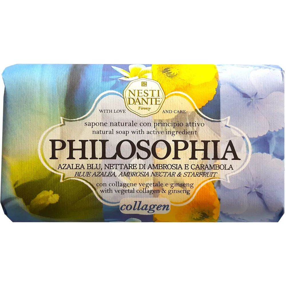 Nesti Dante Philosophia Natural Soap Collagen Мыло натуральное Коллаген 250 гр  #1