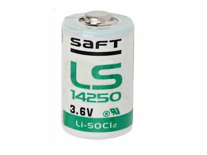 Батарейка SAFT 1/2AA, ER14250, LS14250 (Li-SOCI2, 1200mAh) 3.6V #1