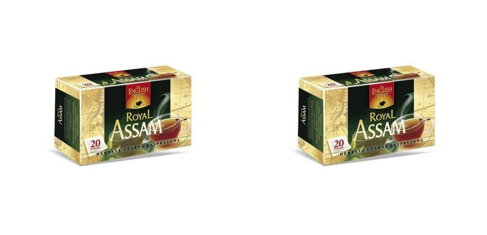 CELMAR Чай Black tea Royal Assam, 20 пак по 1,7 г, 2 уп #1