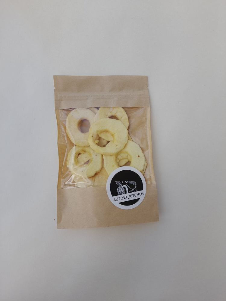 Фруктовые чипсы AUPOVA_KITCHEN/Фруктовые чипсы из яблок "Воздушное яблоко" 25 гр.  #1