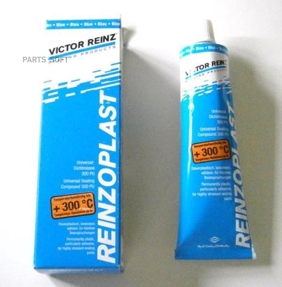 Герметик силиконовый Victor Reinz прокладочный высокотемпературный -50+300 C 80 мл синий  #1
