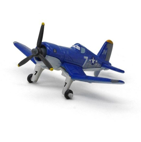 Металлический самолет из мультфильма "Тачки" модель Шкипер Райли  #1