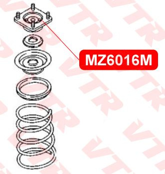 Vtr Опора амортизатора, арт. MZ6016M, 1 шт. #1