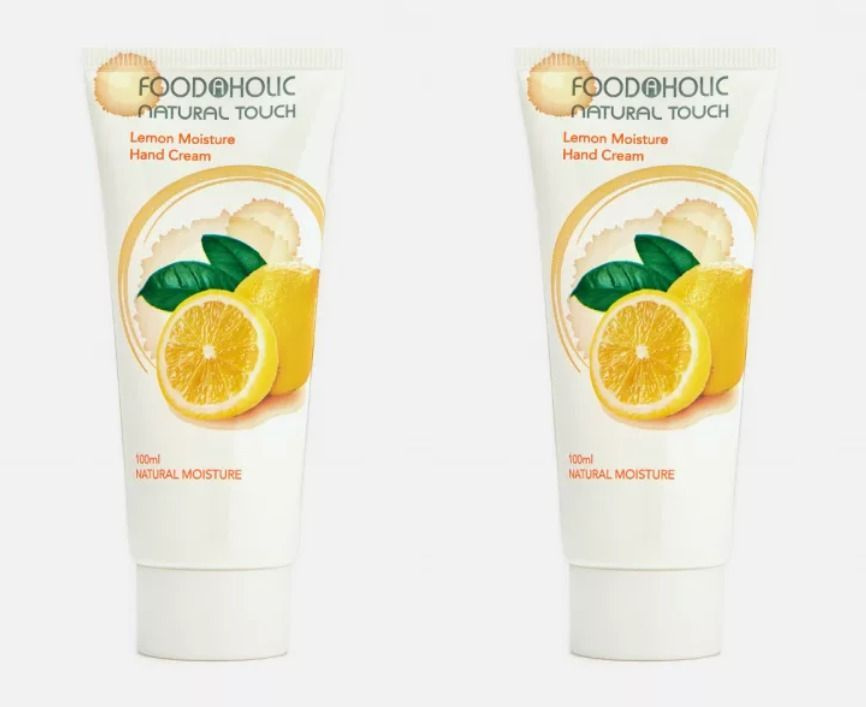 FoodaHolic Крем для рук с экстрактом лимона FOODAHOLIC Moisture Hand Cream Lemon 100 мл - 2 штуки  #1