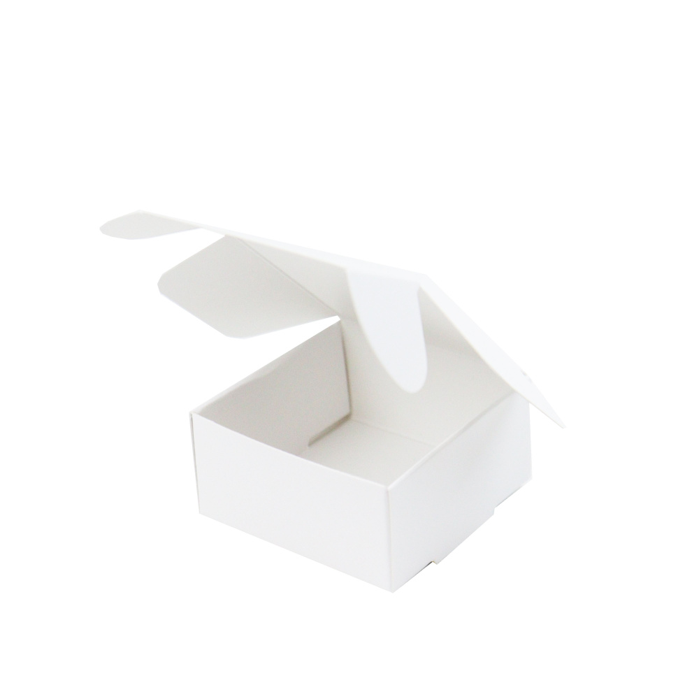 Коробки Selfpacking 6х6х3, с ушками, Белый мелованный картон, 25 шт  #1