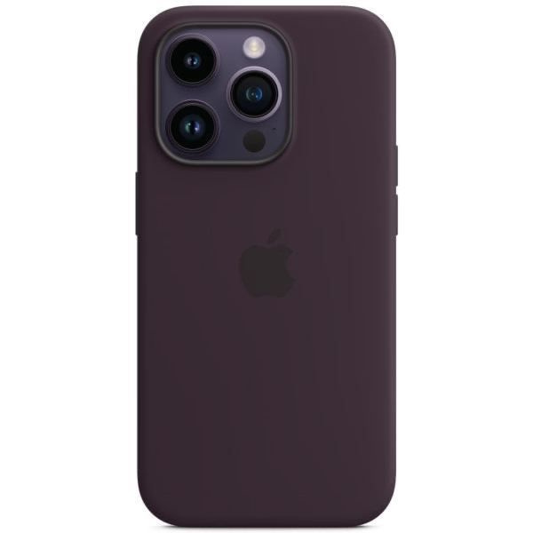 Чехол накладка для iPhone 14 Pro Max Silicone Case MagSafe Elderberry #1