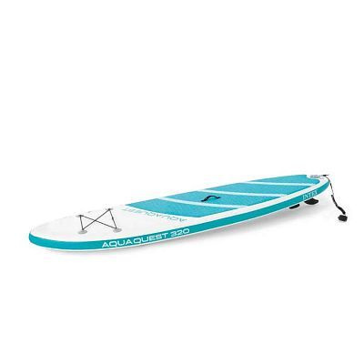 SUP-доска "Aqua Quest 320" 320x81x15см, насос, весло, лиш, сумка, до 150кг  #1