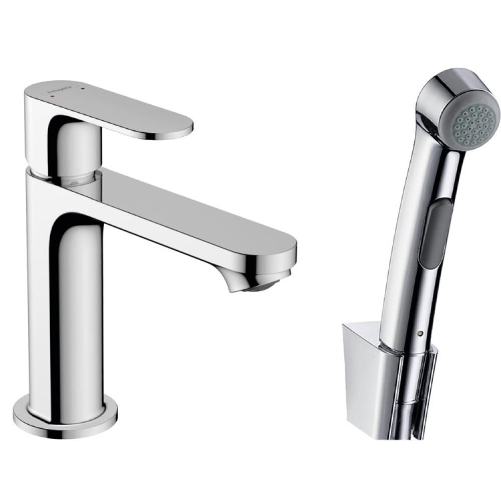 Смеситель для раковины с гигиеническим душем Hansgrohe Rebris S 72215000  #1