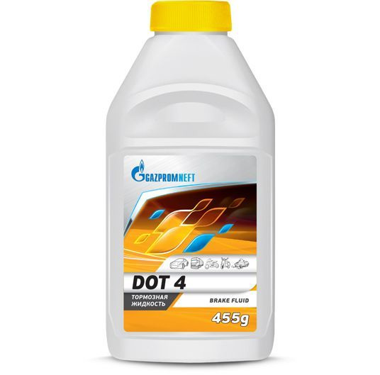 Жидкость тормозная Gazpromneft DOT-4 0,45 кг. #1