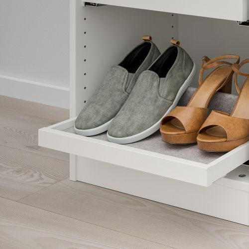 Подставка для обуви в выдвижную полку IKEA KOMPLEMENT, обувница  #1