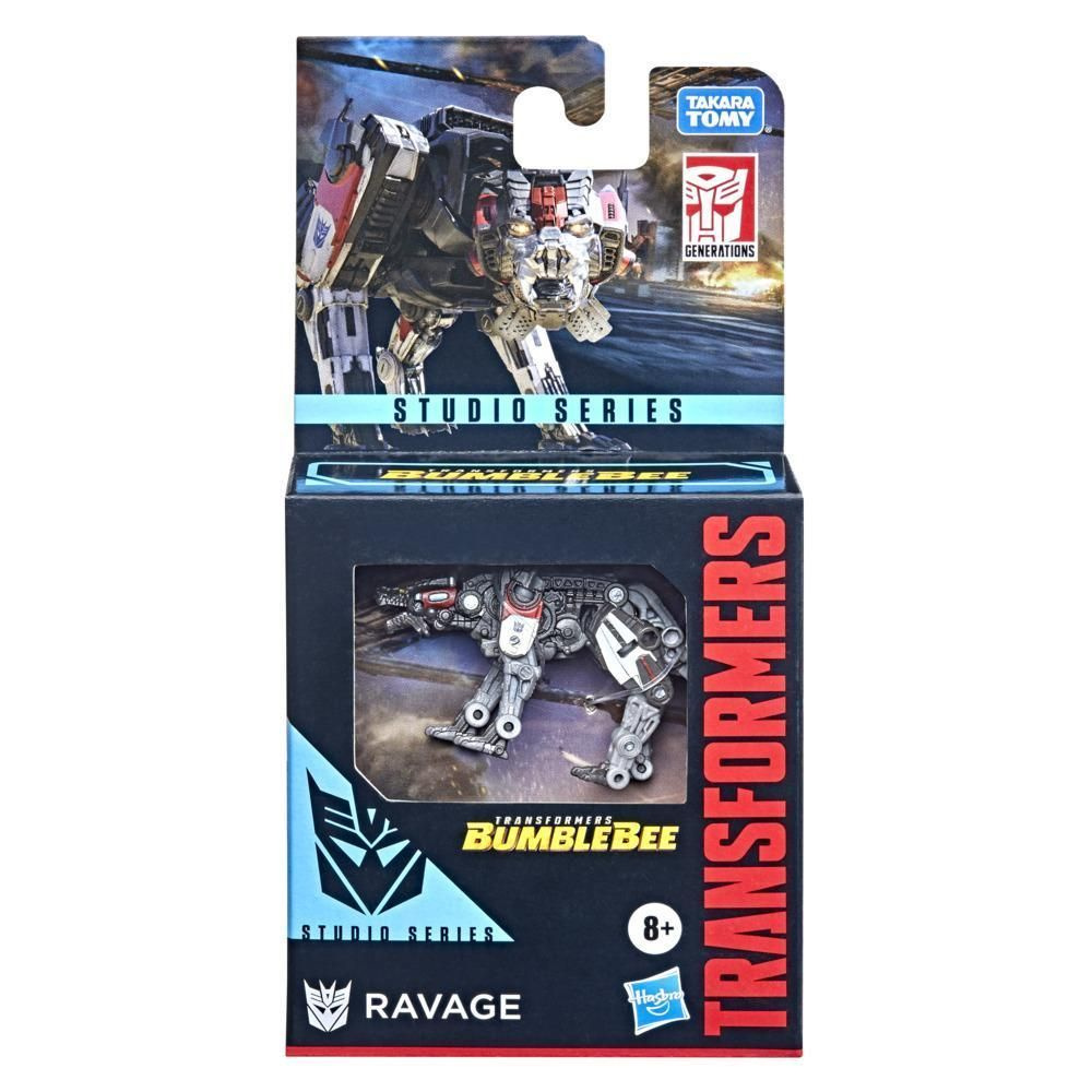 Трансформеры игрушки Hasbro Transformers Studio Series Core Class Transformers: Bumblebee Ravage (8.9cm) #1