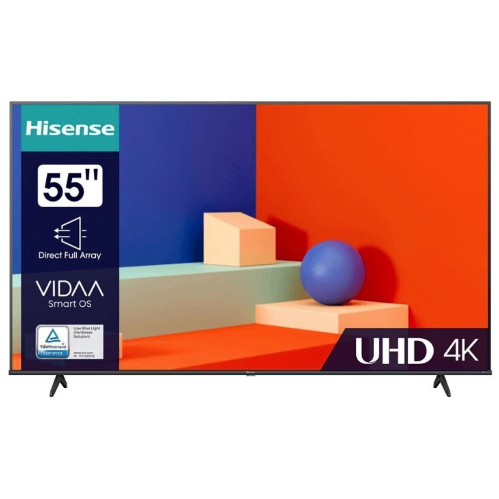 Hisense Телевизор 55A6K 55" Ultra HD, черный #1