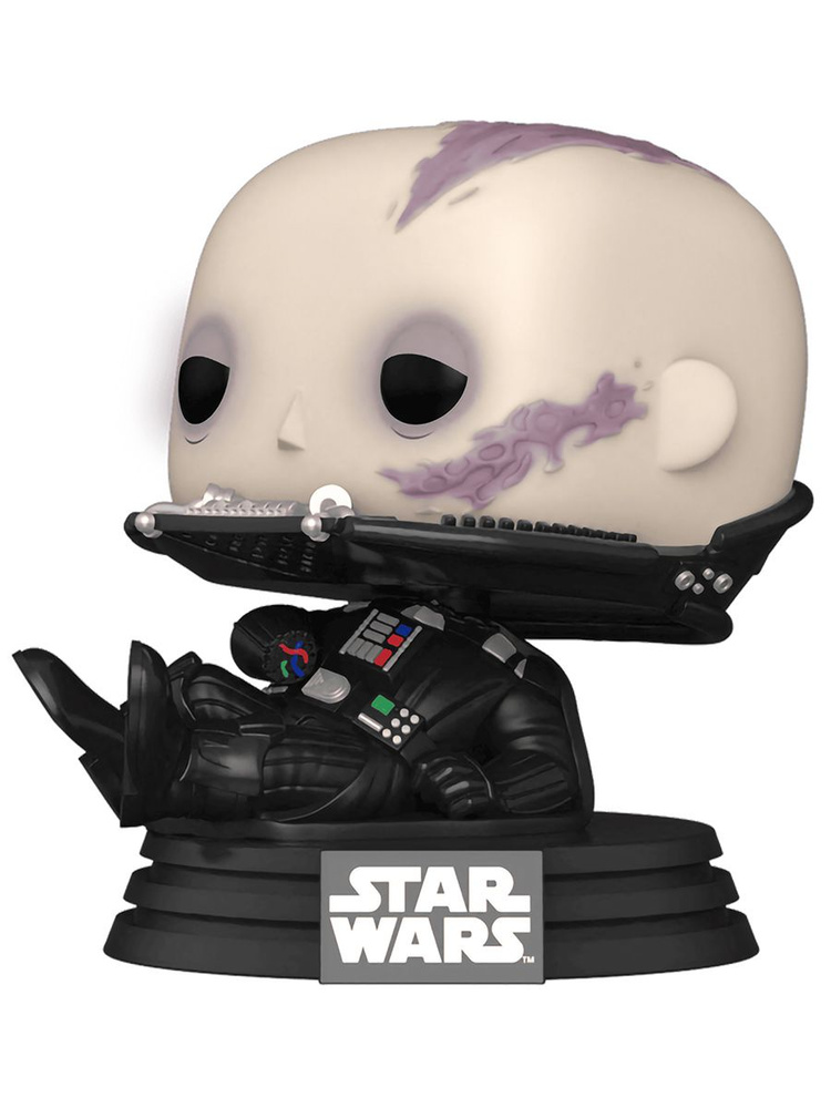 Фигурка Funko POP! Bobble Star Wars Ep 6 RotJ 40th Darth Vader (unmasked) (610) 70750 #1