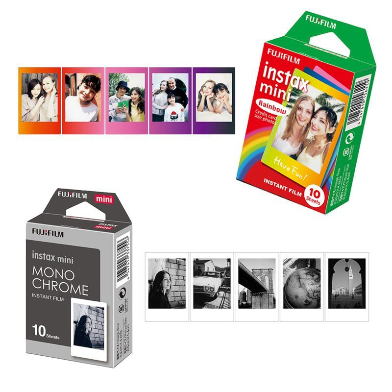 Фоторамка Fujifilm Instax Mini, 10-100 листов фотобумаги для Instax Mini 9,  8, 11, Instax Mini 70, 90