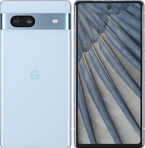 Google Смартфон 6,1" Pixel 7a 128 ГБ (Pixel 7a) голубой 8/128 ГБ, голубой #1