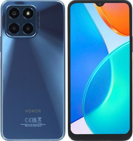 Honor Смартфон 6,5" X6 64 ГБ (5109AJKS) синий 4/64 ГБ, синий #1
