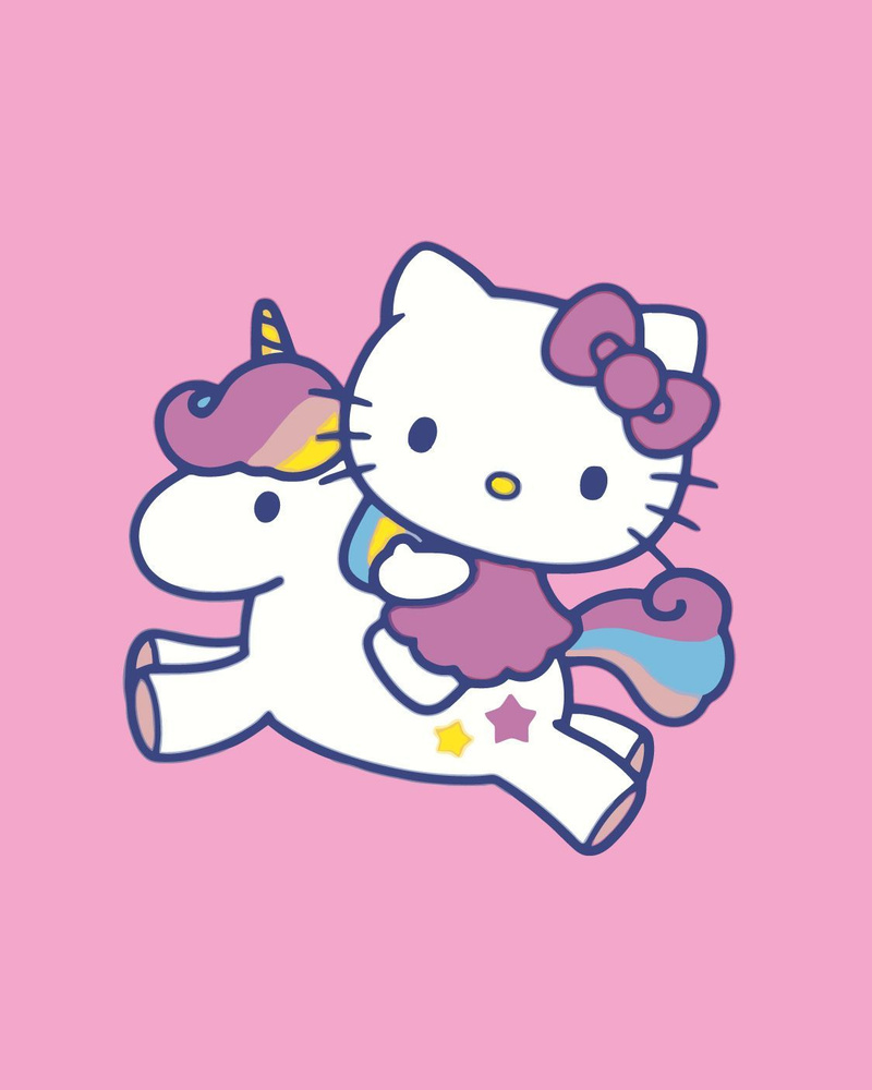 картина по номерам Hello Kitty #1