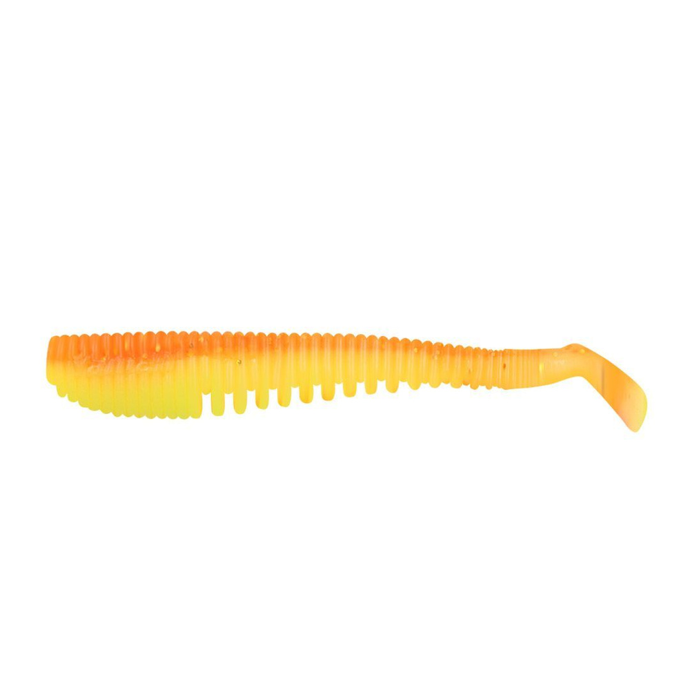 Силиконовая приманка для рыбалки виброхвост YAMAN PRO Legend Minnow, р.3,5 inch (89 мм), цвет #25 - Sunshine #1