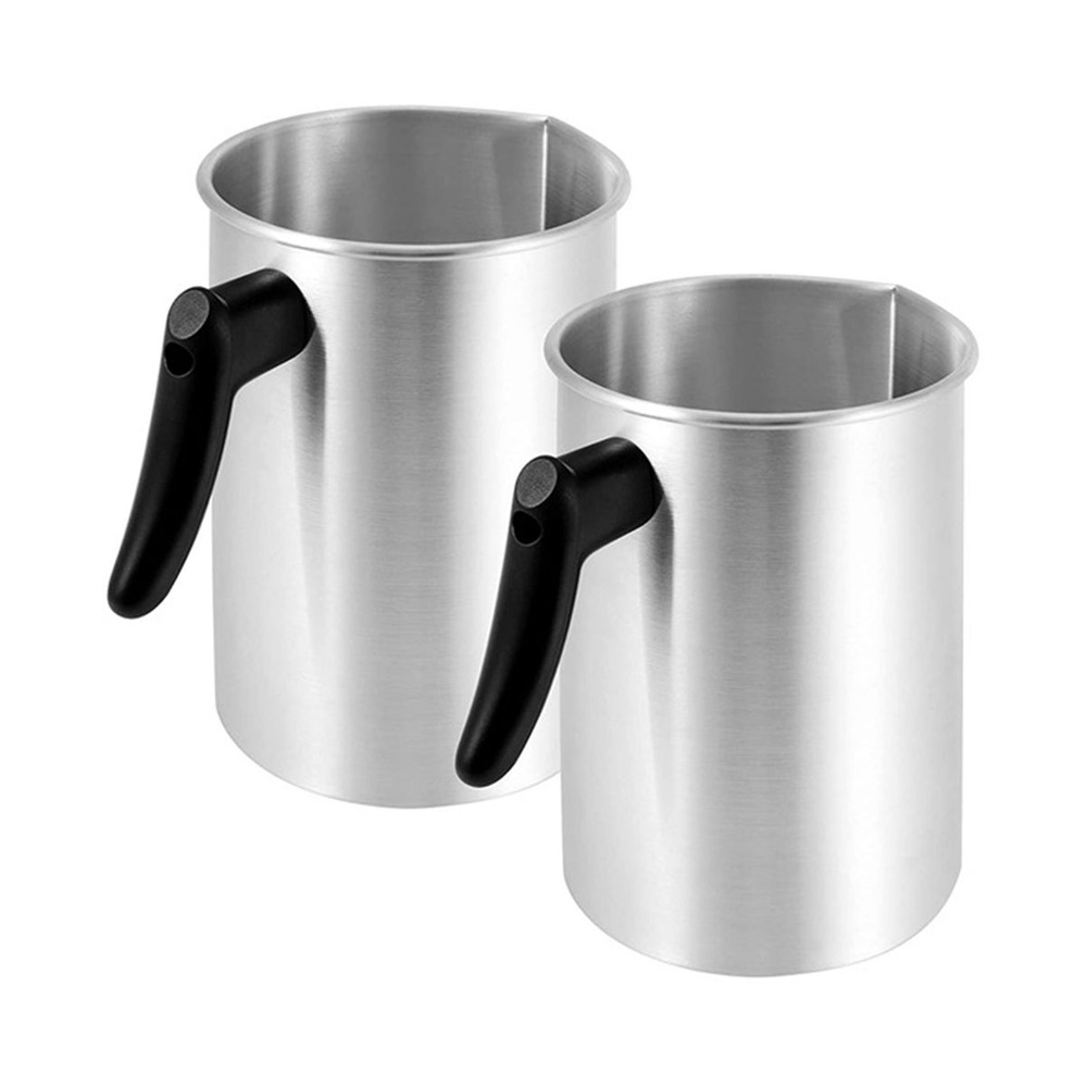 Алюминиевые кастрюли для изготовления свечей, 2 упаковки, котел для ...