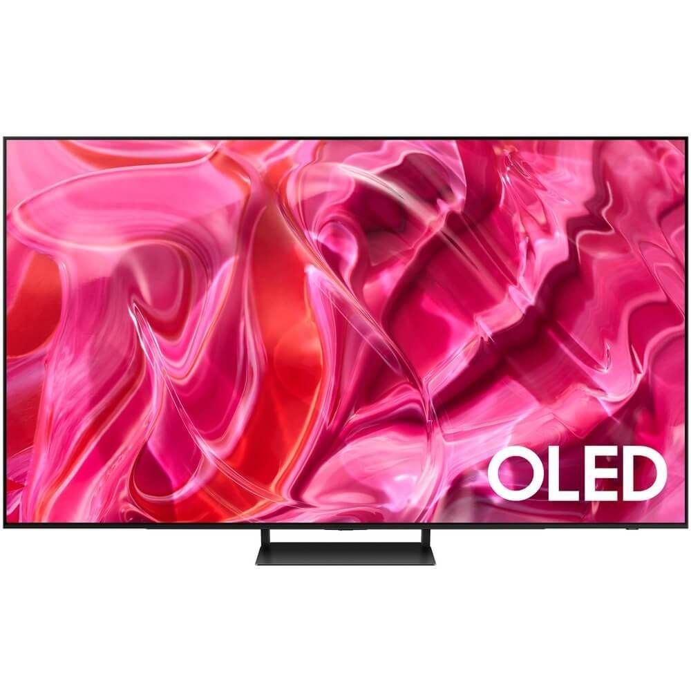 Samsung Телевизор QE55S90CAUXRU (2023) QLED Smart TV 55" 4K UHD, черный #1