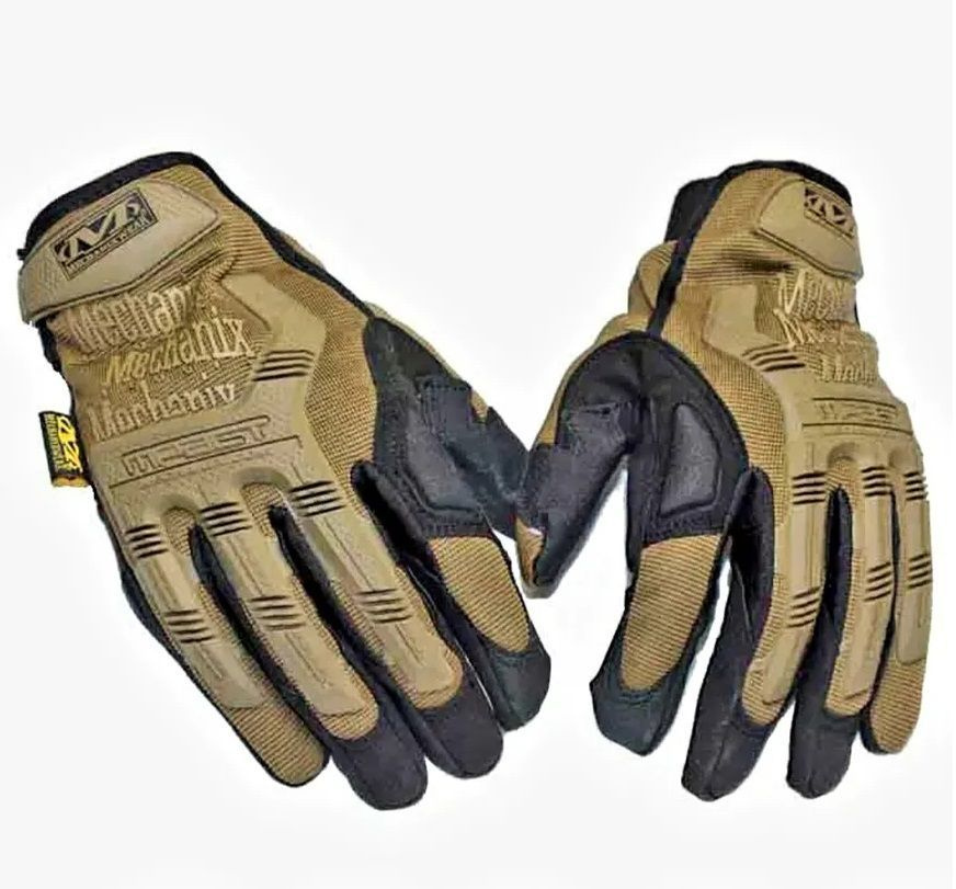 Перчатки тактические защитные бежевые MECHANIX M-PACT Tactical Beige (размер XL)  #1