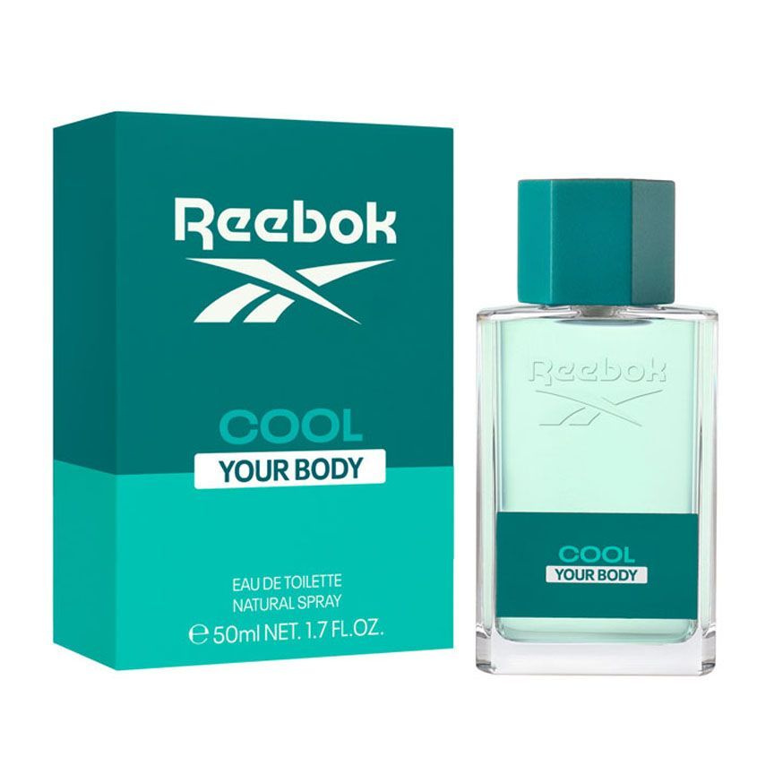 REEBOK Cool Your Body For Men, Туалетная вода, спрей 50 мл #1