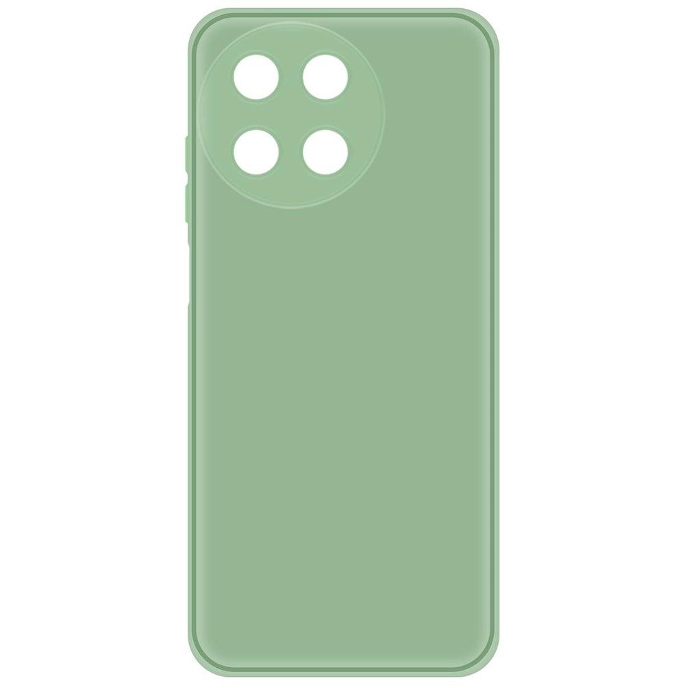 Чехол-накладка Krutoff Silicone Case для Realme 11 4G зелёный #1