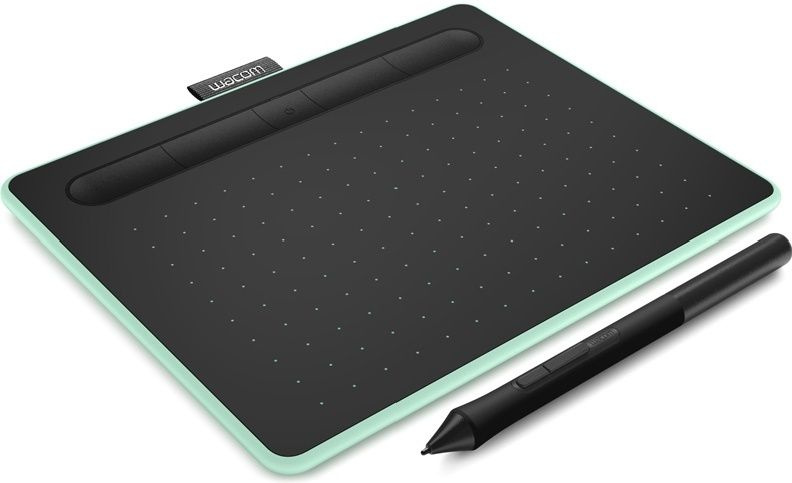 Wacom Графический планшет Wacom Intuos S Bluetooth Pistachio фисташковый  #1