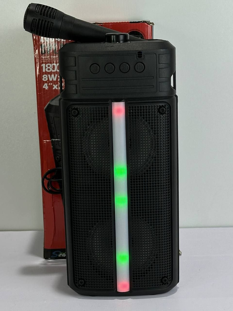 Колонка BT Speaker ZQS-6203 (30W) (красный) #1