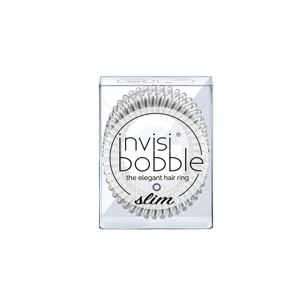 Резинка-браслет для волос invisibobble SLIM Chrome Sweet Chrome 3 штуки #1