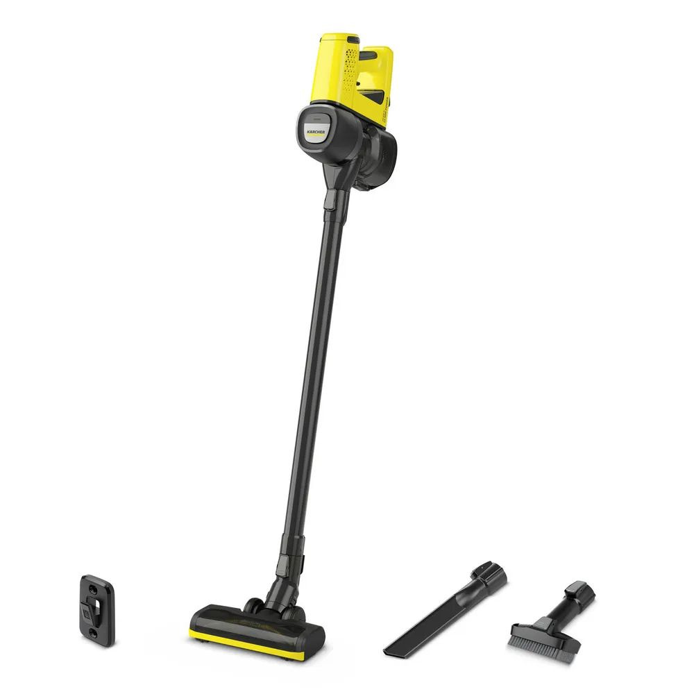 Беспроводной вертикальный пылесос Karcher VC 4 Cordless MyHome 1.198-620.0 для дома и мебели, с 3 насадками, #1