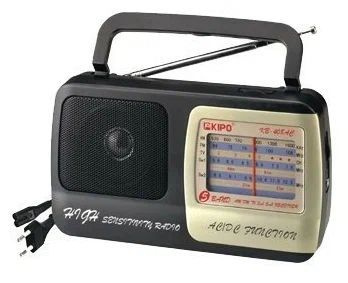 Радиоприемник от сети и батареек, Ретро радио, Магнитофон KB-408AC AM/FM/TV/SW1/SW2  #1