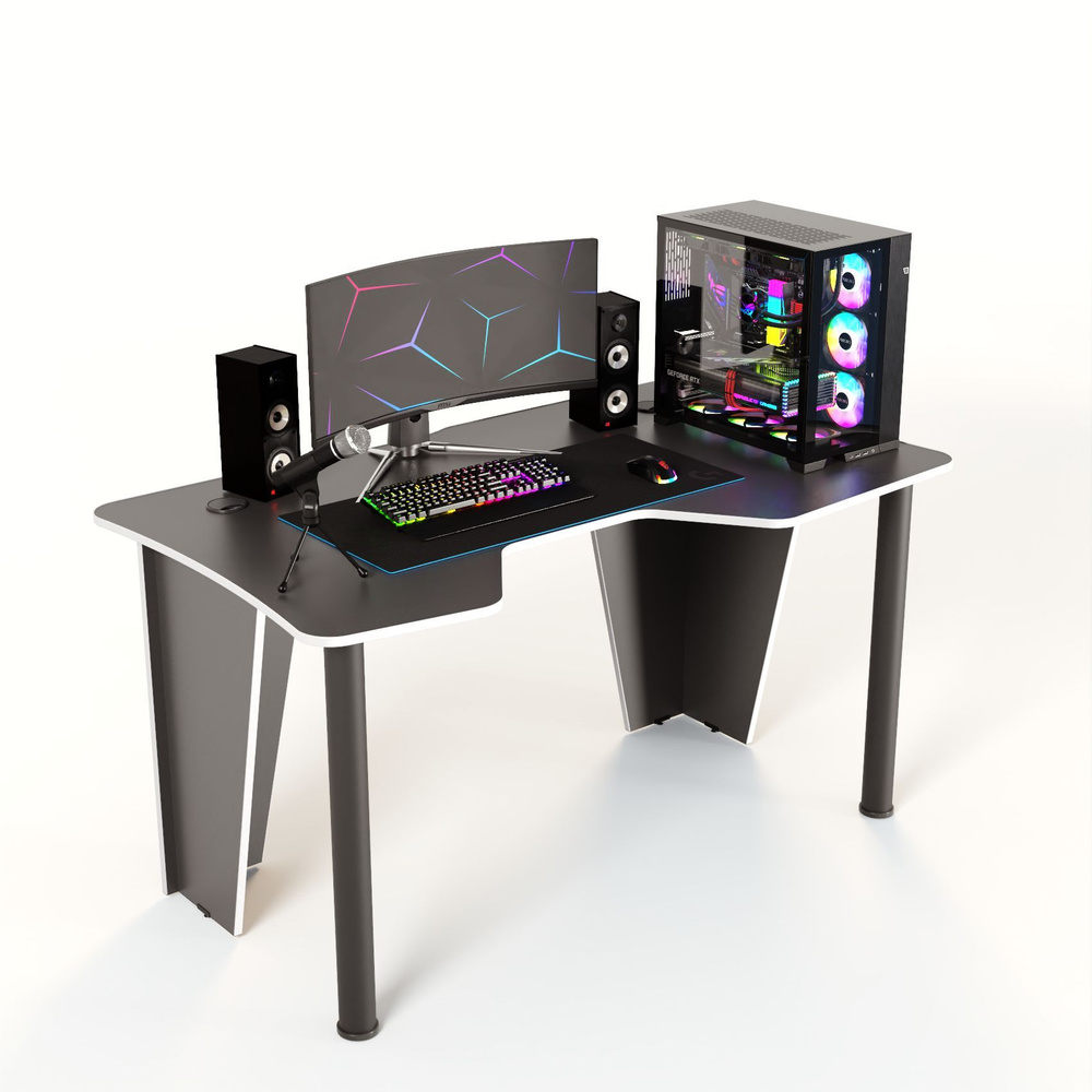 Gamer Comfort Игровой компьютерный стол, 140х80х75 см #1