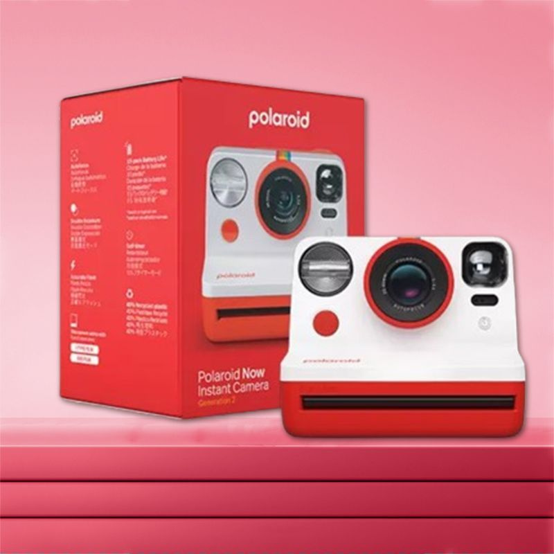 Фотоаппарат мгновенной печати Polaroid Now Gen 2, красный #1