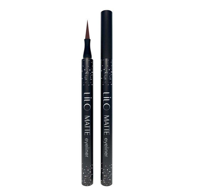 Подводка-фломастер для глаз LiLo MATTE LINER коричневая #1